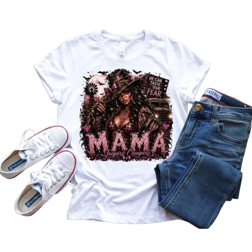 Scary Tee ~ Jeepers Mama .....