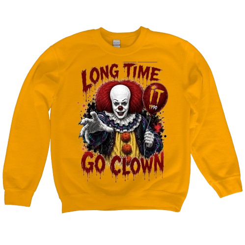Sweatshirt Season ~ Long Time Go Clown Crewneck Unisex