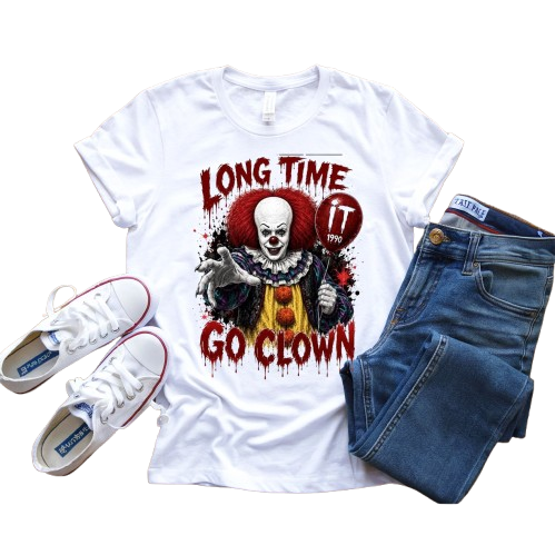 Scary Tee ~ Long Time, Go Clown .....