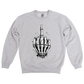 Sweatshirt Season ~ Middle Finger Bones Crewneck Unisex