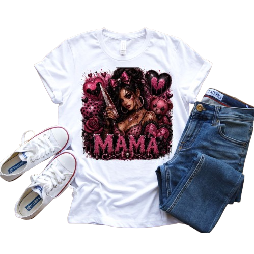 Scary Tee ~ Pink Scary Mama  .....