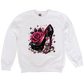 Sweatshirt Season ~ Pink Rose Heel Crewneck Unisex