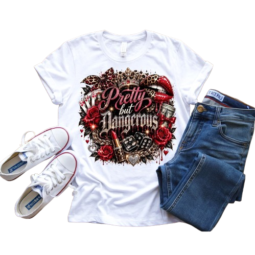 Scary Tee ~ Pretty But Dangerous .....
