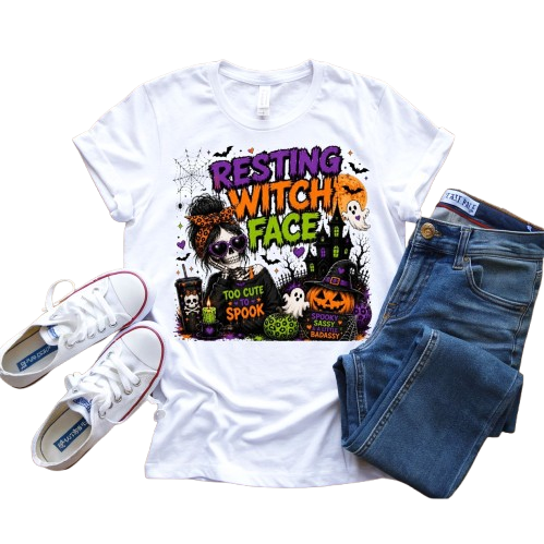 Scary Tee ~ Resting Witch Face .....