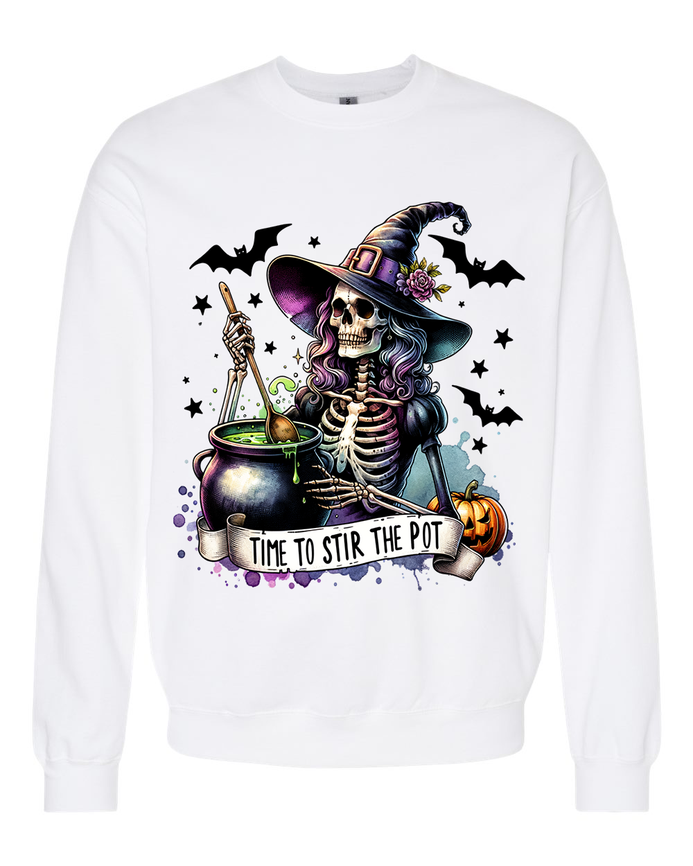 Sweatshirt Season ~ Time To Stir The Pot Crewneck Unisex