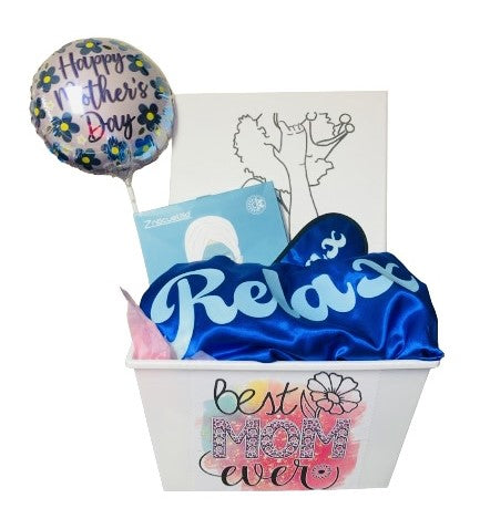 Momlife Gift Ideas ~ Relax Silk Robe Gift Basket
