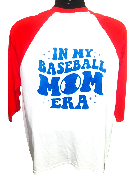 Momlife Gift Ideas ~ Baseball Mom Era T Shirt Bundle Gift Basket
