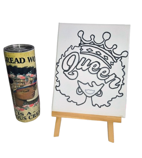 Canvas & Tumbler ~ A Well Read Woman "Sip Bundle"