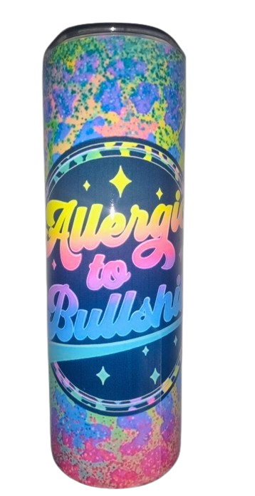 Canvas & Tumbler ~ Allergic To Bullshit "Sip Bundle"