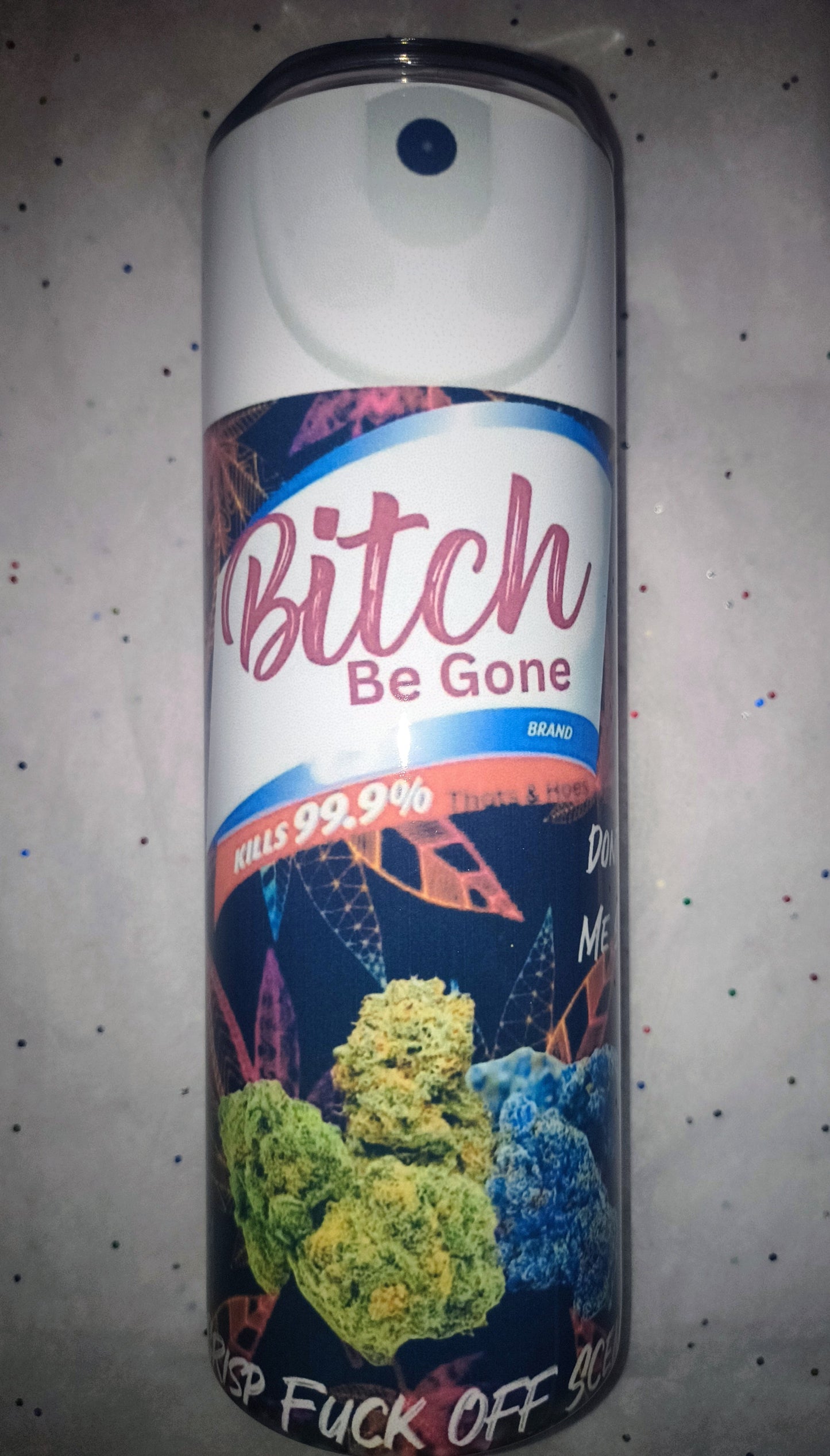 Creative Tumblers ~ B Be Gone "Wake N Bake" 20 Oz.