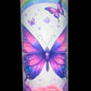 Canvas & Tumbler ~ Rainbow Butterfly "Sip Bundle"