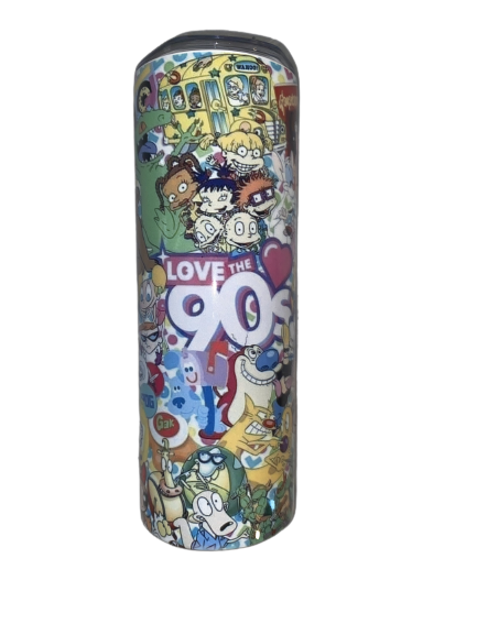 Creative Tumblers ~ 90's Toon Love 20 Oz.
