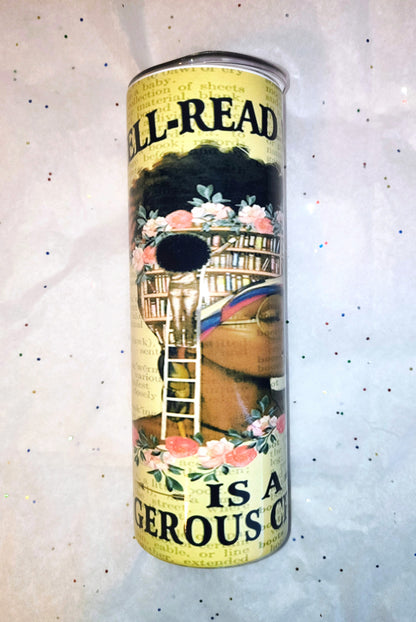 Creative Tumblers ~ A Well Read Woman (Book Lover) 20 Oz.