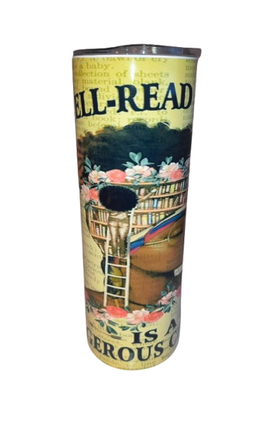 Creative Tumblers ~ A Well Read Woman (Book Lover) 20 Oz.