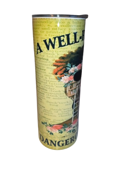 Creative Tumblers ~ A Well Read Woman (Book Lover) 20 Oz.