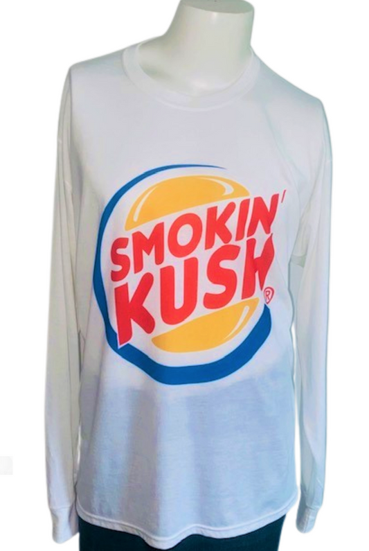 420 Tee ~ Smokin Kush Long Sleeve Tee