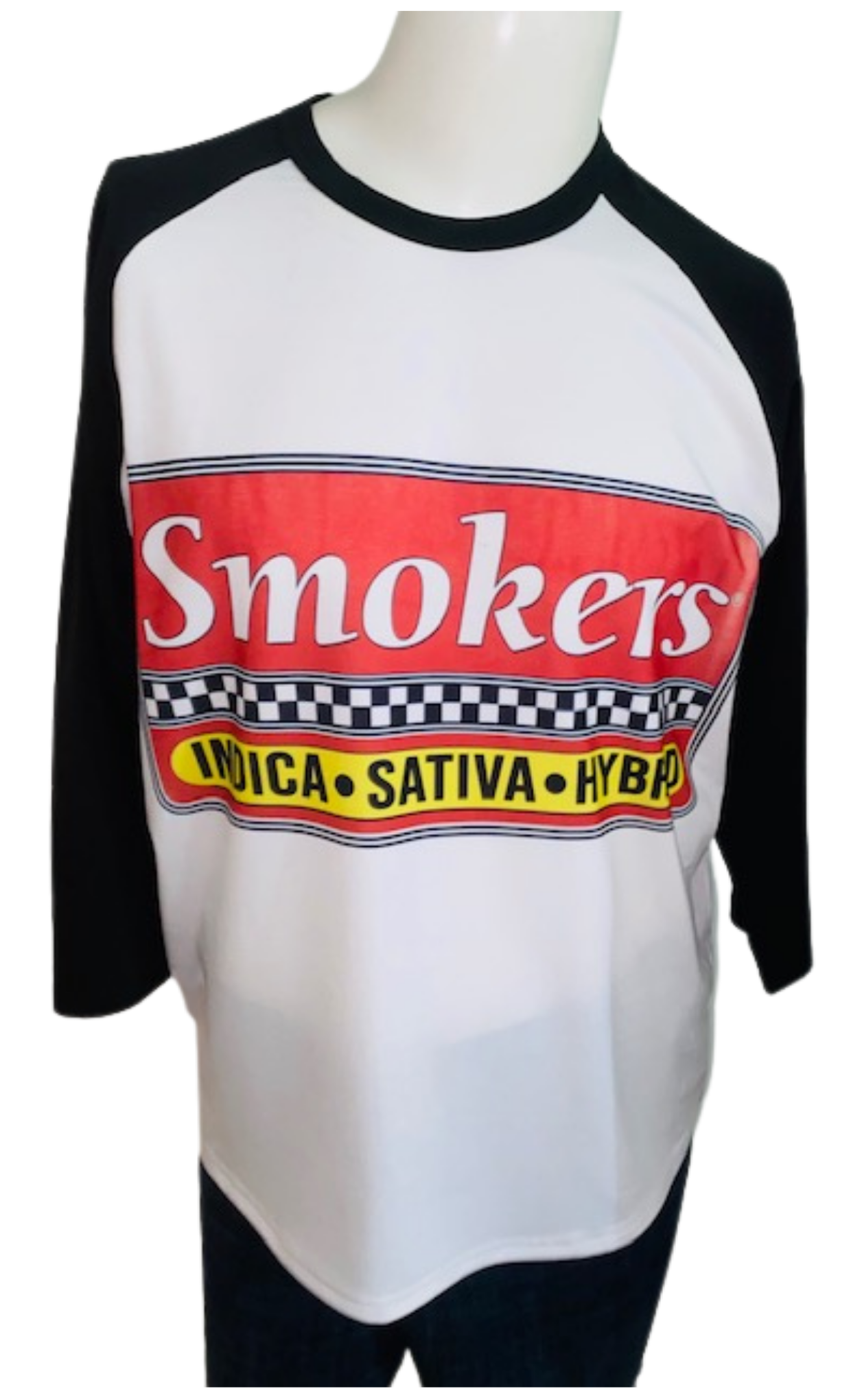 420 Tee ~ 420 Indica, Sativa, Hybrid Smokers Baseball Tee