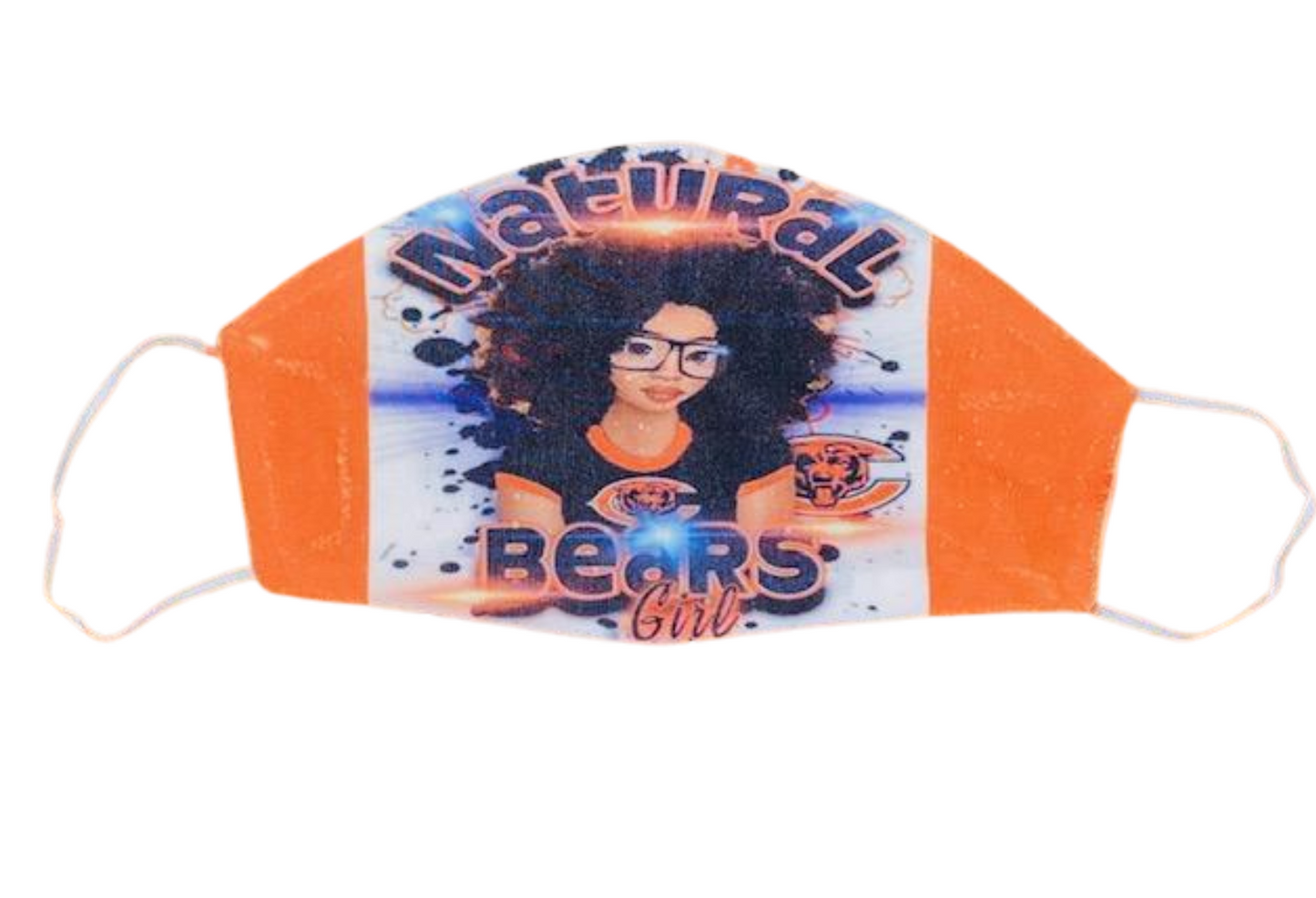 Face Accessories ~ Natural Bears Girl Face Mask