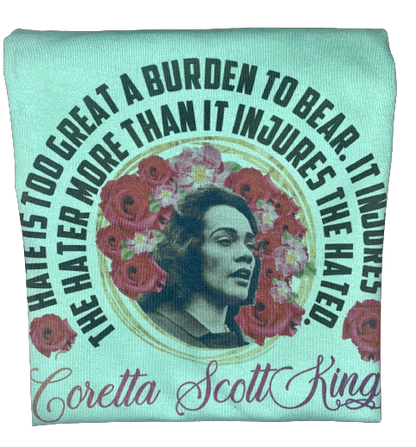 Melanin Magic ~ Too Great A Burden Coretta Tee
