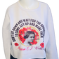 Melanin Magic ~Madam CJ Walker Inspired Don't Sit Down & Wait Cropped Sweatshirt