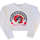 Melanin Magic ~Madam CJ Walker Inspired Don't Sit Down & Wait Cropped Sweatshirt