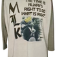 Melanin Magic ~ Always The Right Time MLK Baseball Tee