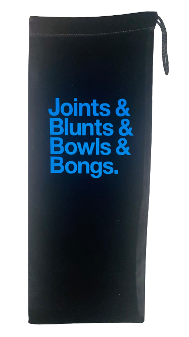 Bottle Bag ~ Joints, Blunts, Bowls & Bongs Velvet Bag