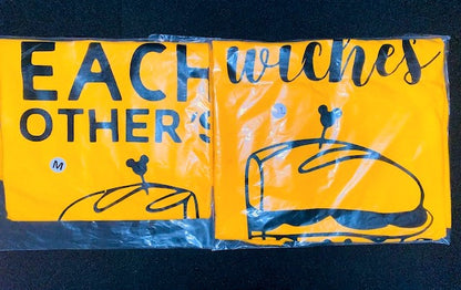 Couples T Shirt Set ~ We Finish Each Others Sandwiches