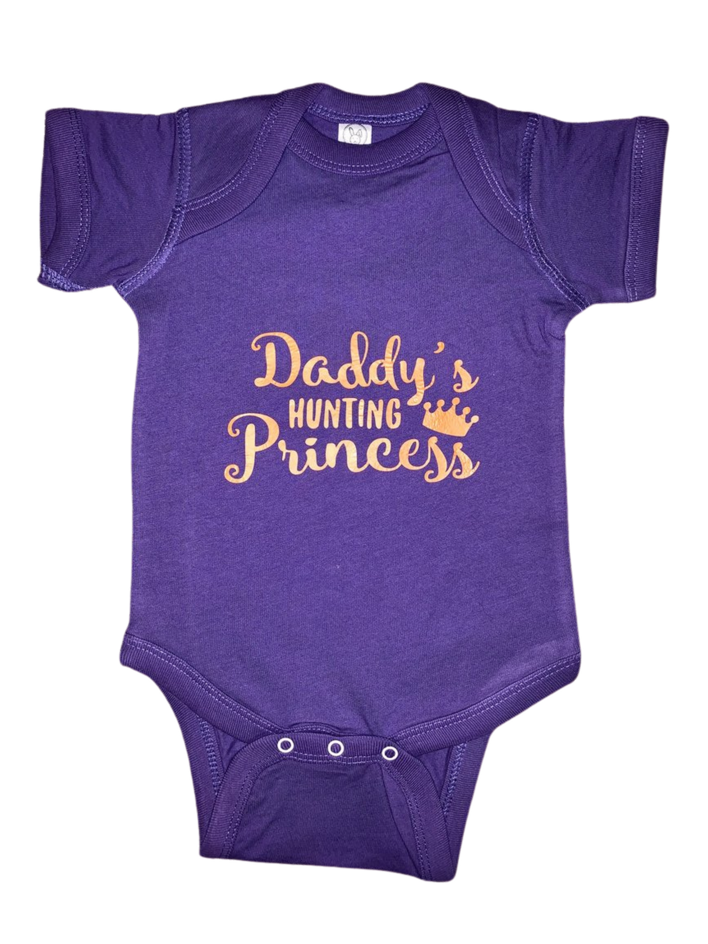 Mini Me Baby Gear ~ Daddy’s Hunting Princess Baby Tee