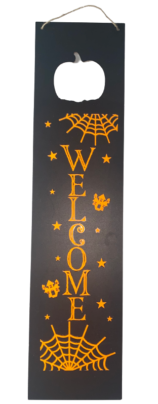 Halloween Signs ~ Scary Welcome Sign