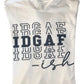 Gift Basket ~ Feeling IDGAFish Ladies  T - Shirt Hoodie Set