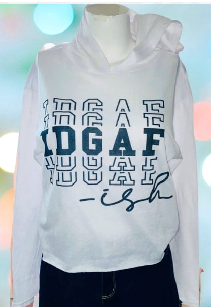 Hoodie Season ~ Feeling IDGAFish Hoodie