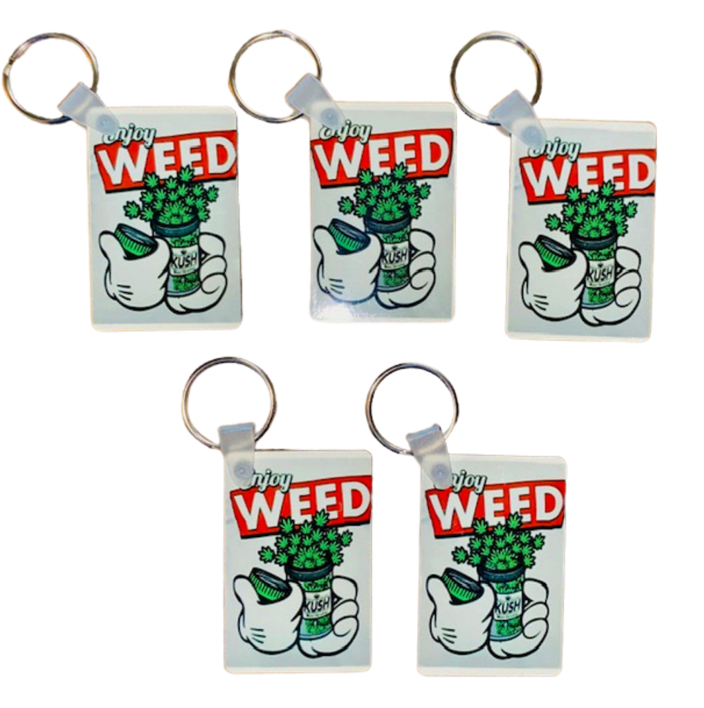 Keychain ~ Enjoy Green