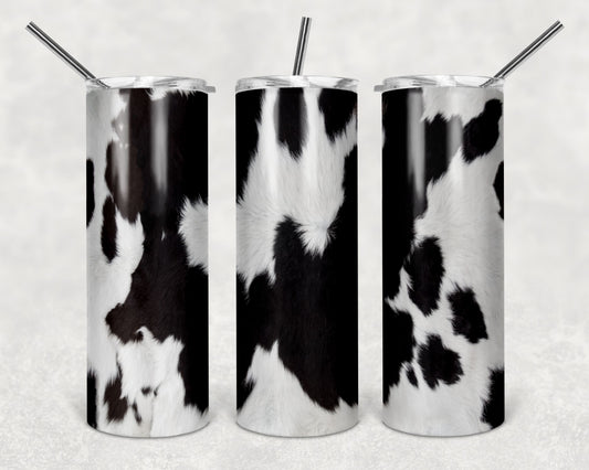 Creative Tumblers ~ Cow Print Design