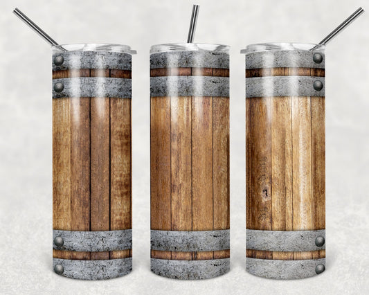 Creative Tumblers ~ Wood Barrel Cup