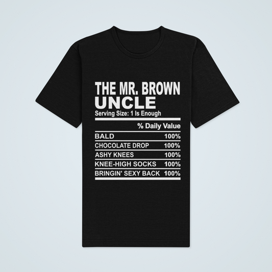 Cousin Tees ~ The Mr. Brown Uncle