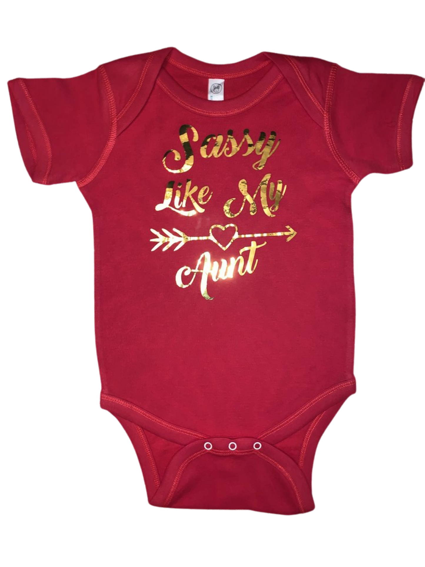 Mimi Me Baby Gear ~ Sassy Like My Aunt Baby Tee