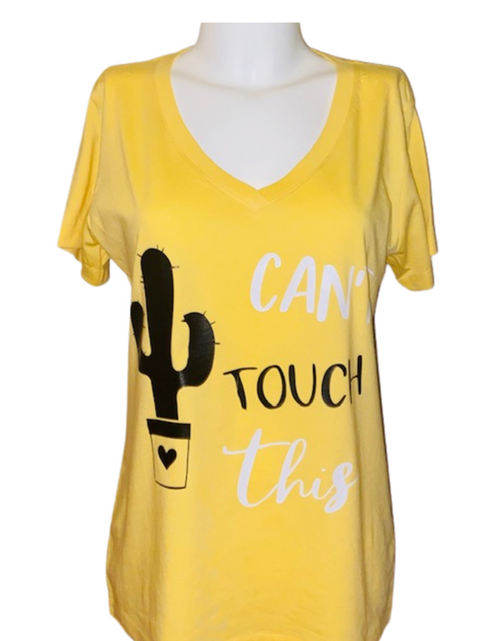 Humor Tees ~ Can't Touch This Ladies Tee