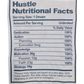 Grind Tee ~ Hustle Nutrition Facts