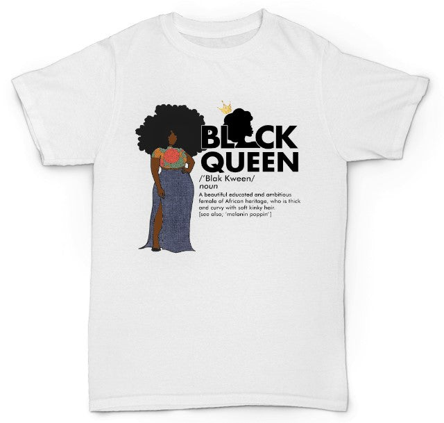 Melanin Magic ~ Black Queen Noun Tee