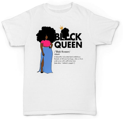 Melanin Magic ~ Black Queen Noun Tee