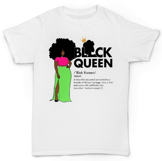 Melanin Magic ~ Black Queen Noun Tee