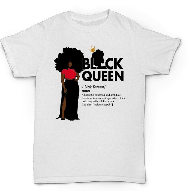 Melanin Magic ~ Black Queen Noun Tee