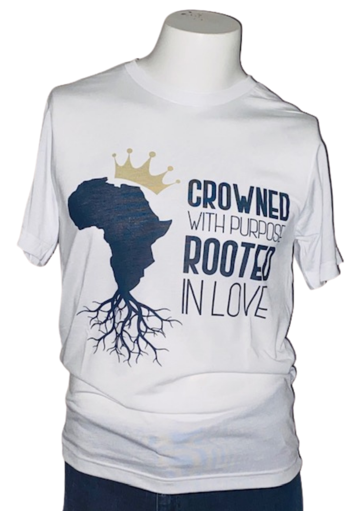 Melanin Magic ~ Crowned With Purpose Unisex Tee