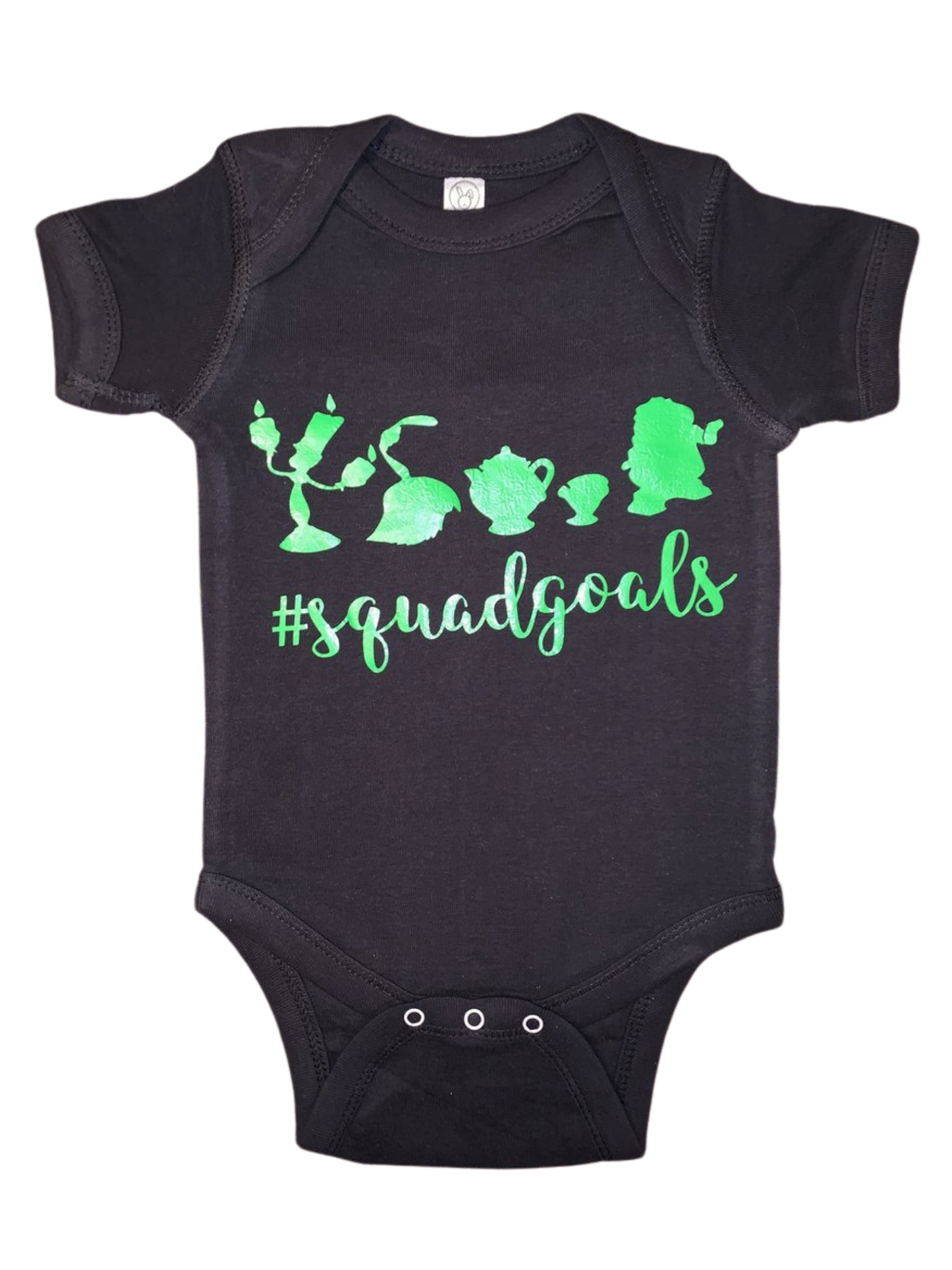 Mini Me Baby Gear ~ Squad Goals (Beauty & Beast) Baby Tee