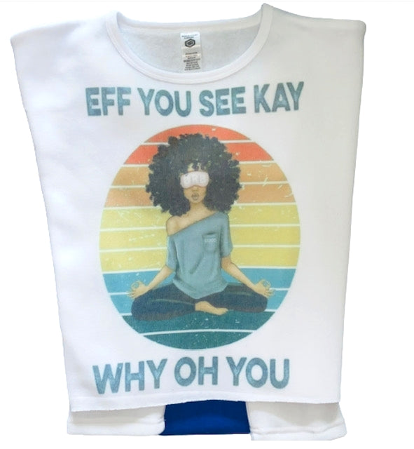 Sweatshirt Season ~ Eff You See Kay You Crop Sweatshirt