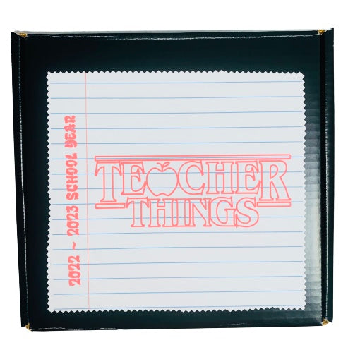 Back To School ~ Teacher Things Hoodie Gift Box