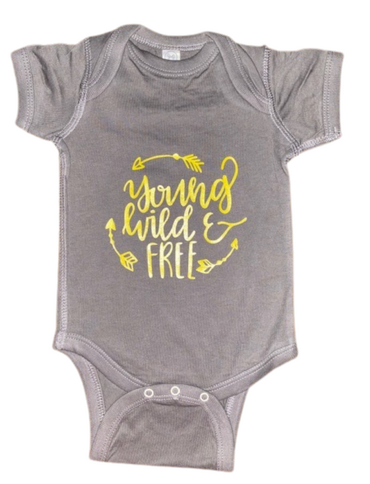 Mini Me Baby Gear ~ Young, Wild & Free